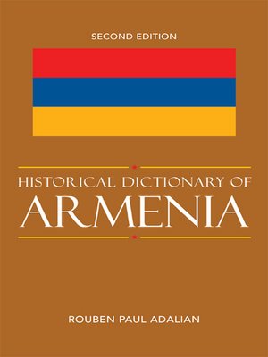 cover image of Historical Dictionary of Armenia